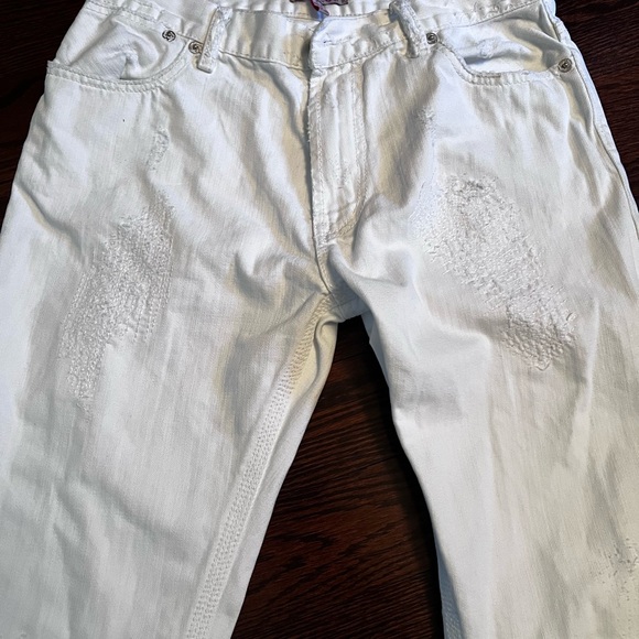REDSQUAD Men’s White Jeans | SIZE 33 - Picture 4 of 5